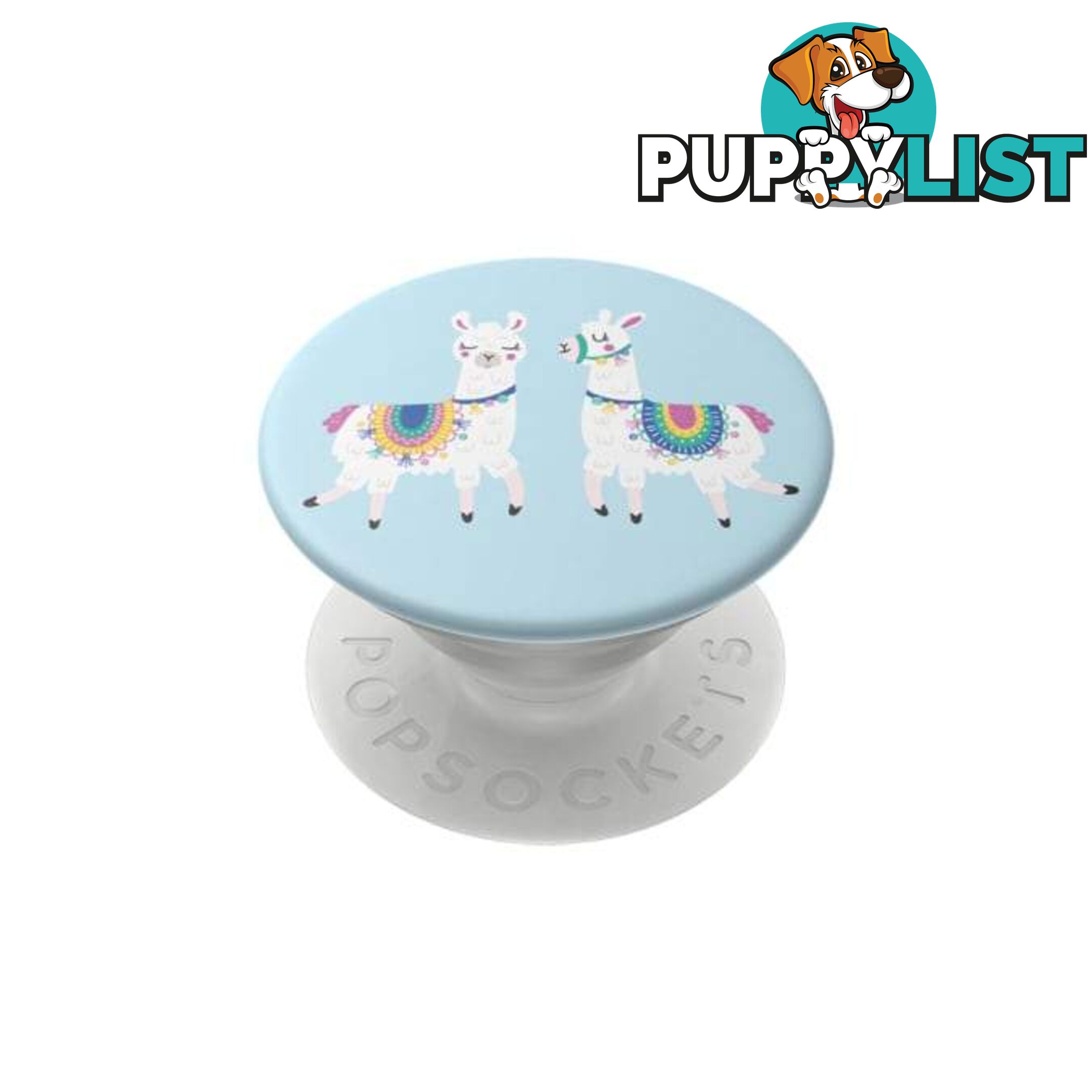 PopGrip (Gen2) Llama - PopSockets - Baby Blue - 842978154695