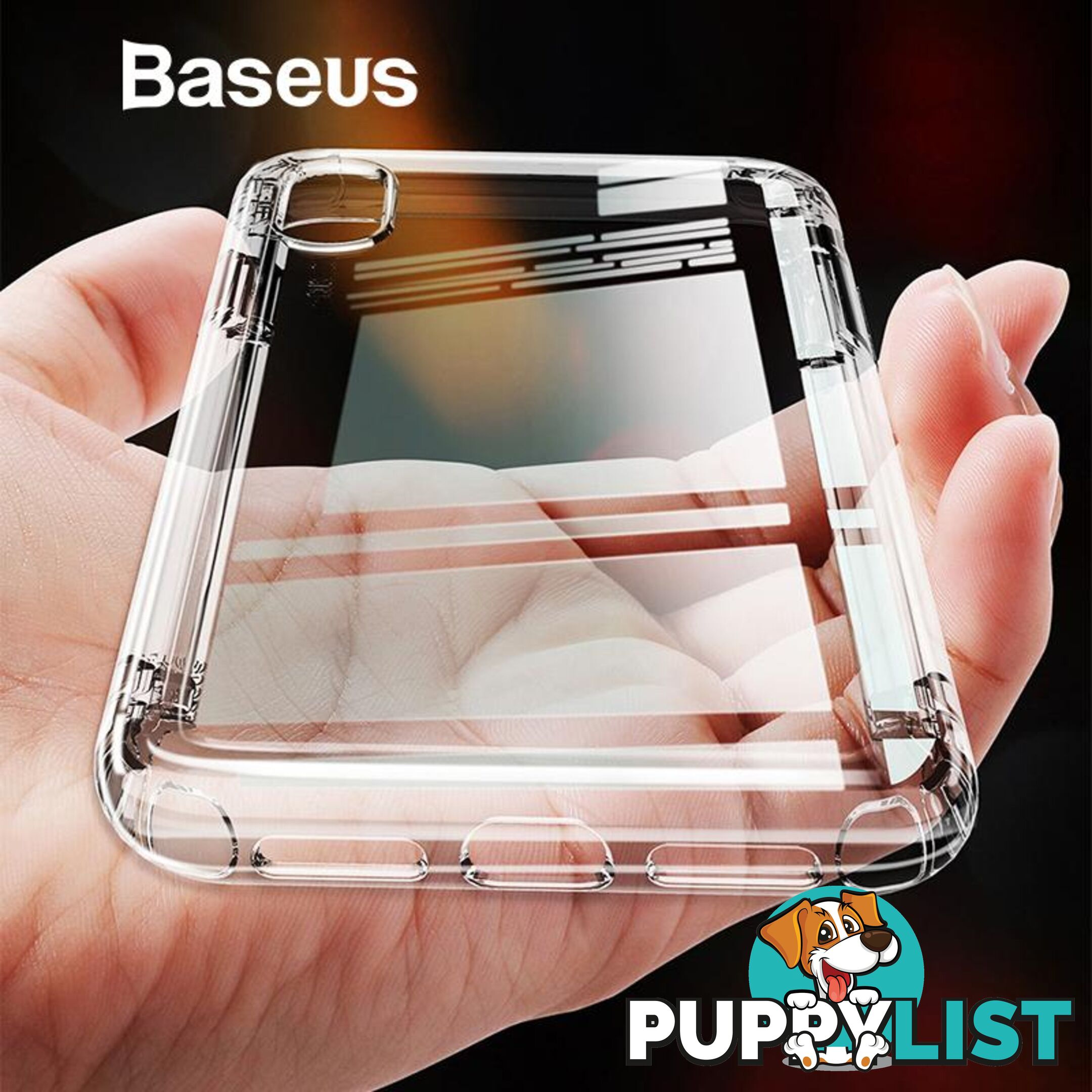 Baseus Safety Airbags Case For iPhone 11 Pro - Baseus - Clear