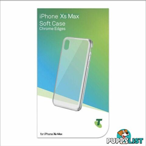 Telstra Soft Case with Chrome Edges for iPhone Xs Max