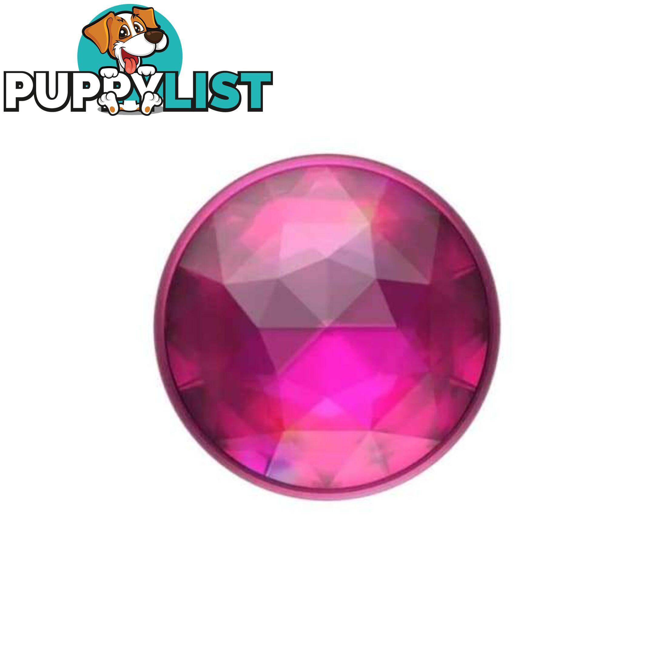 PopGrip Swappable PopTop - Disco Crystal Plum Berry - PopSockets - 842978154480