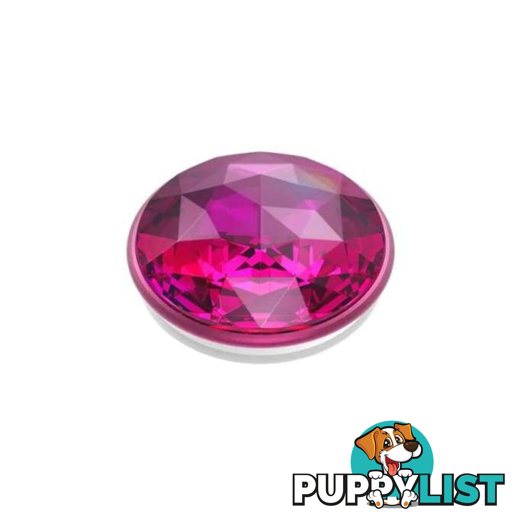 PopGrip Swappable PopTop - Disco Crystal Plum Berry - PopSockets - 842978154480