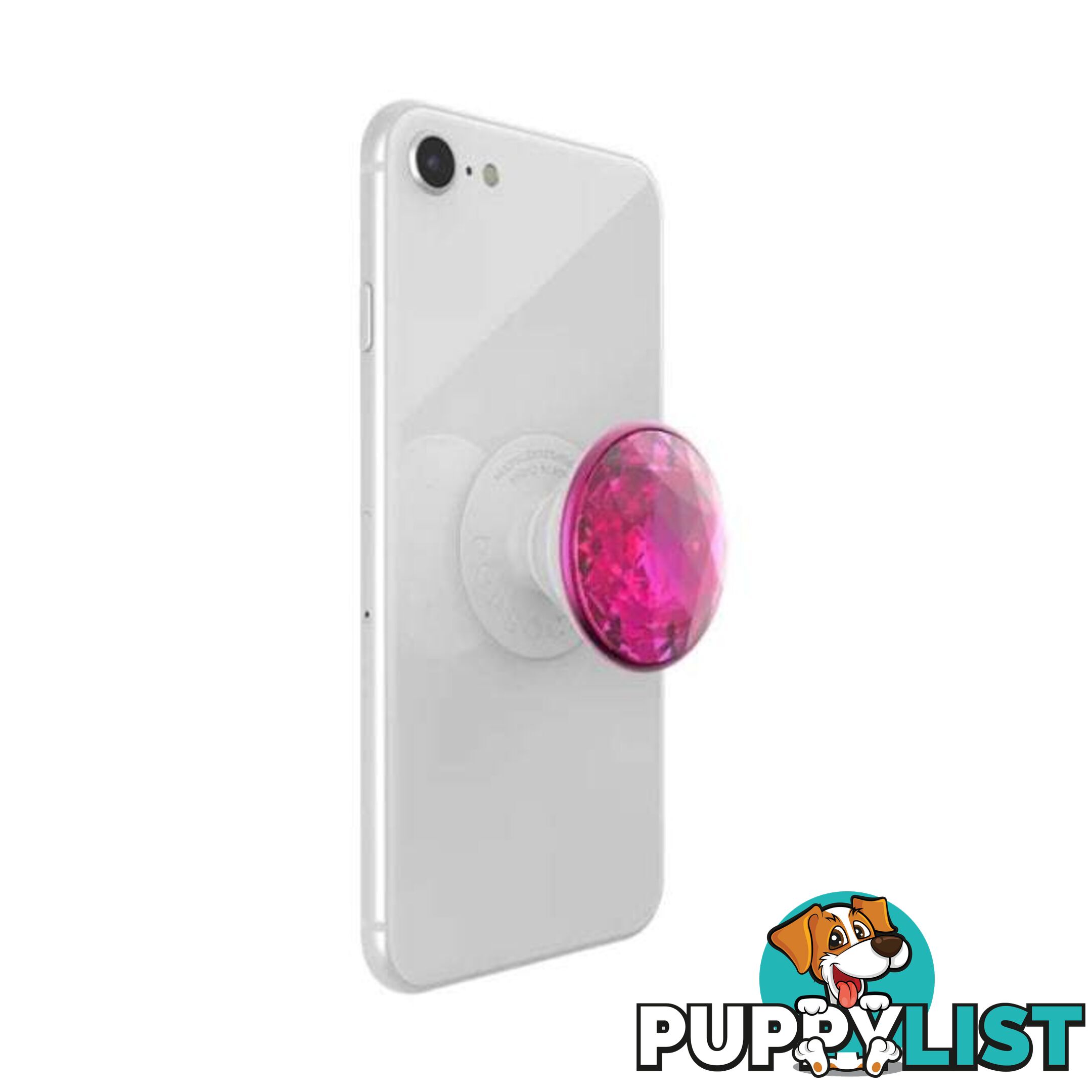 PopGrip Swappable PopTop - Disco Crystal Plum Berry - PopSockets - 842978154480