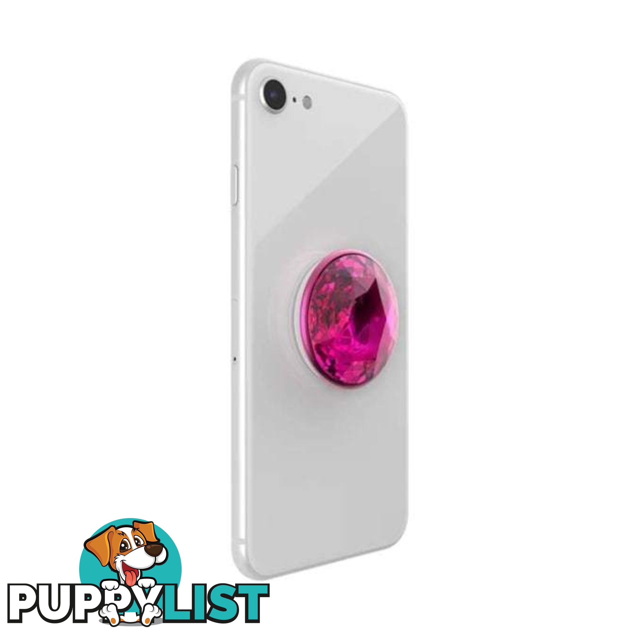 PopGrip Swappable PopTop - Disco Crystal Plum Berry - PopSockets - 842978154480