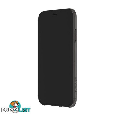 Griffin Survivor Clear Wallet for iPhone Xs - Black/Clear - Griffin - 191058093592