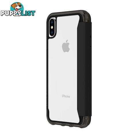 Griffin Survivor Clear Wallet for iPhone Xs - Black/Clear - Griffin - 191058093592