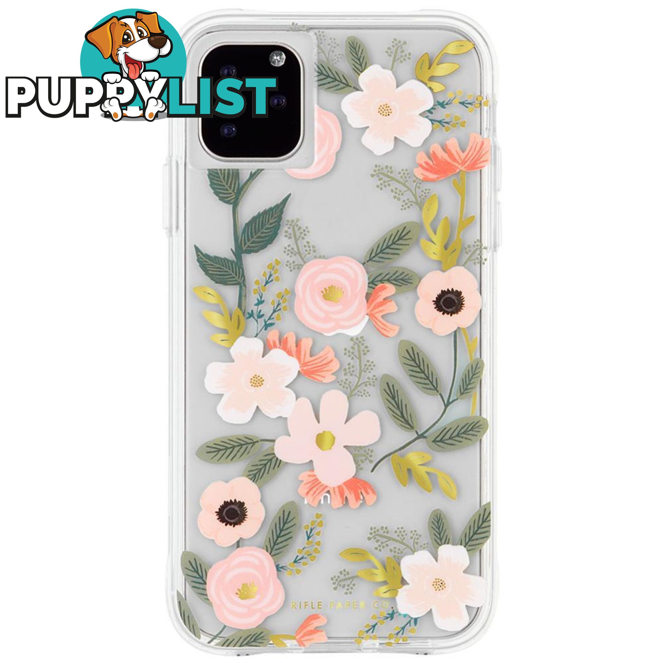 Case-Mate Rifle Paper Case For iPhone 11 Pro Max - Case-Mate - Wild Rose - 846127186056