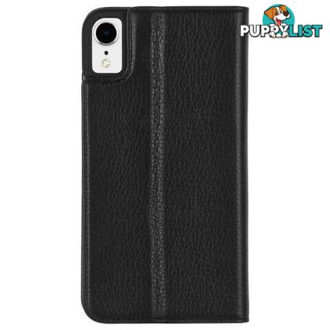 Case-Mate Wallet Folio Minimalist Case For iPhone XR - Case-Mate - Black - 846127180054