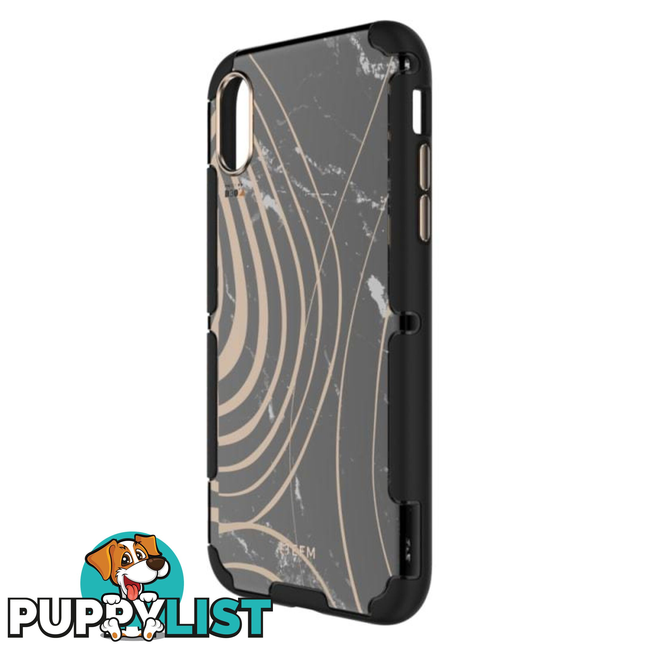 EFM Cayman InStyle D3O Case Armour For iPhone X/Xs - EFM - Gemstone Gold - 9319655065557