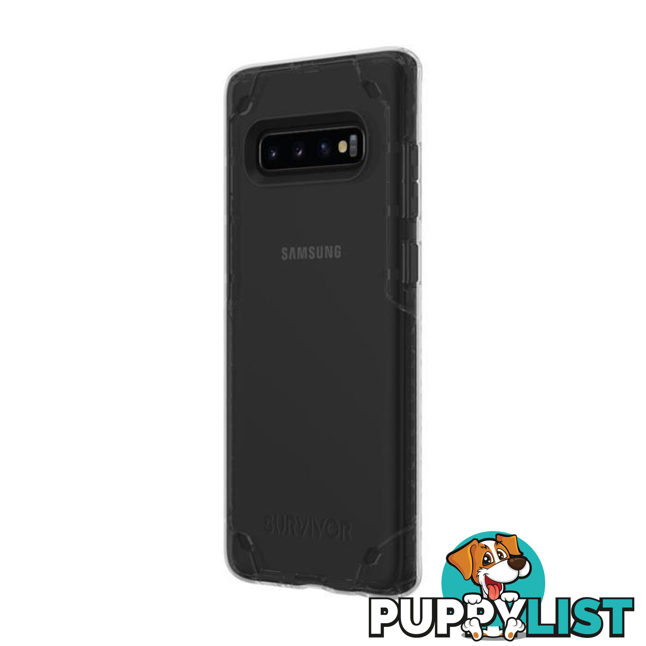 Griffin Survivor Strong for Samsung Galaxy S10+ - Clear - Griffin - 191058096340