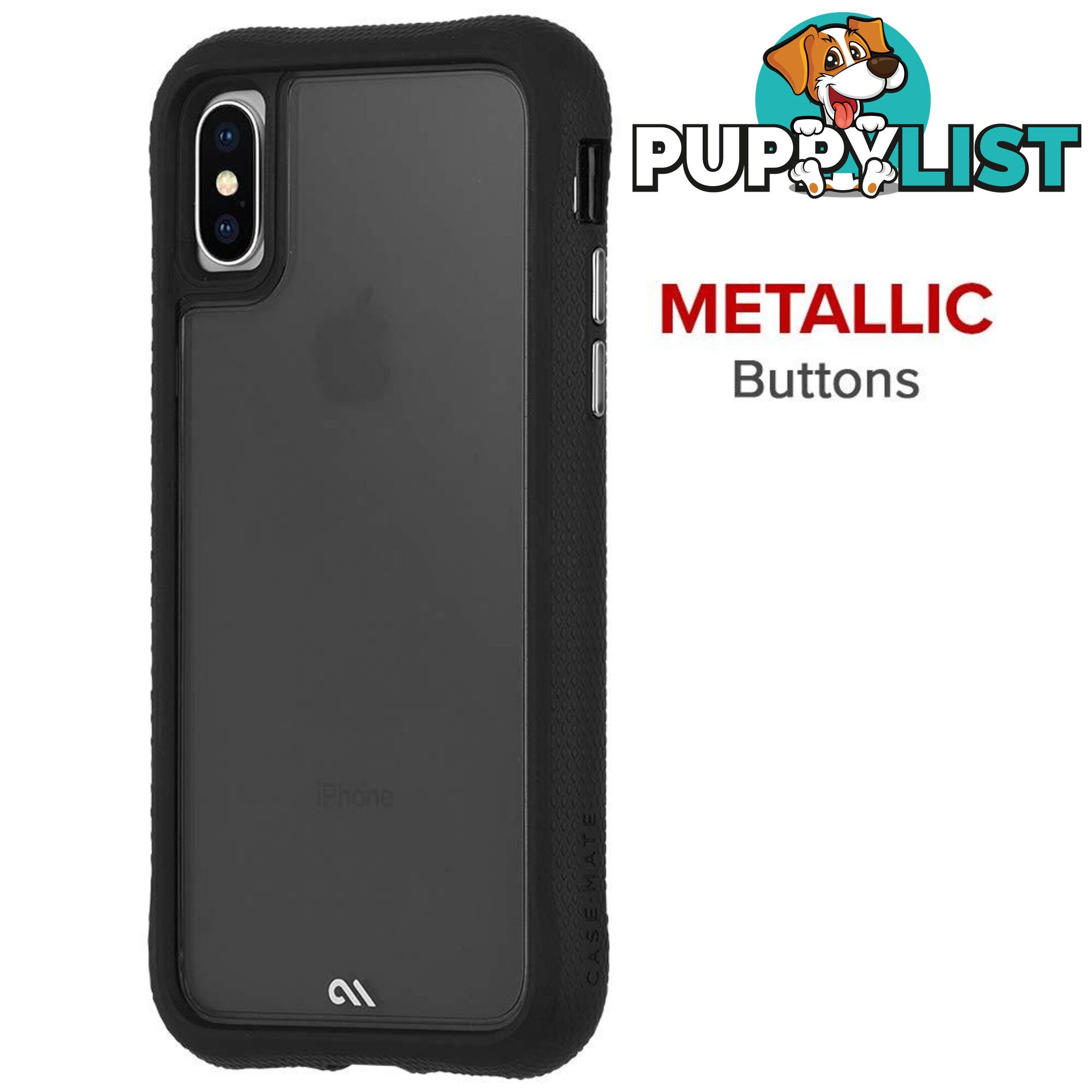 Case-Mate Translucent Protection Case For iPhone X/XS - Case-Mate - Black - 846127179546