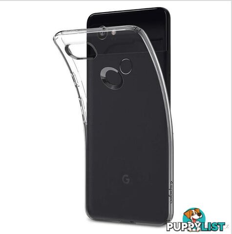 Soft Silicone Rubber Case - Clear for Google Pixel 3 XL - OZ