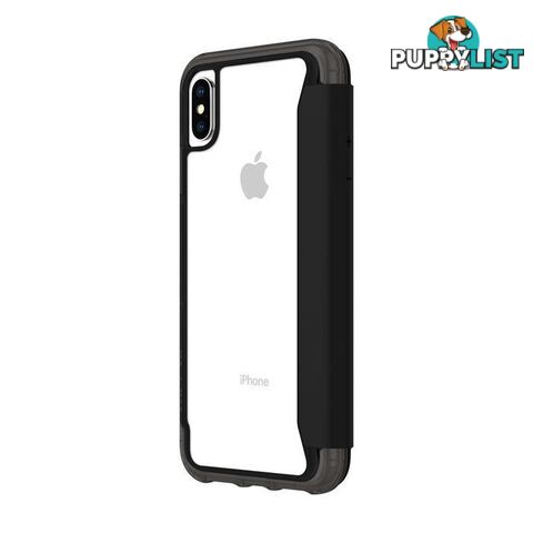 Griffin Survivor Clear Wallet for iPhone Xs Max - Blk/Clr - Griffin - 191058093608