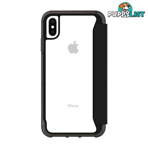 Griffin Survivor Clear Wallet for iPhone Xs Max - Blk/Clr - Griffin - 191058093608