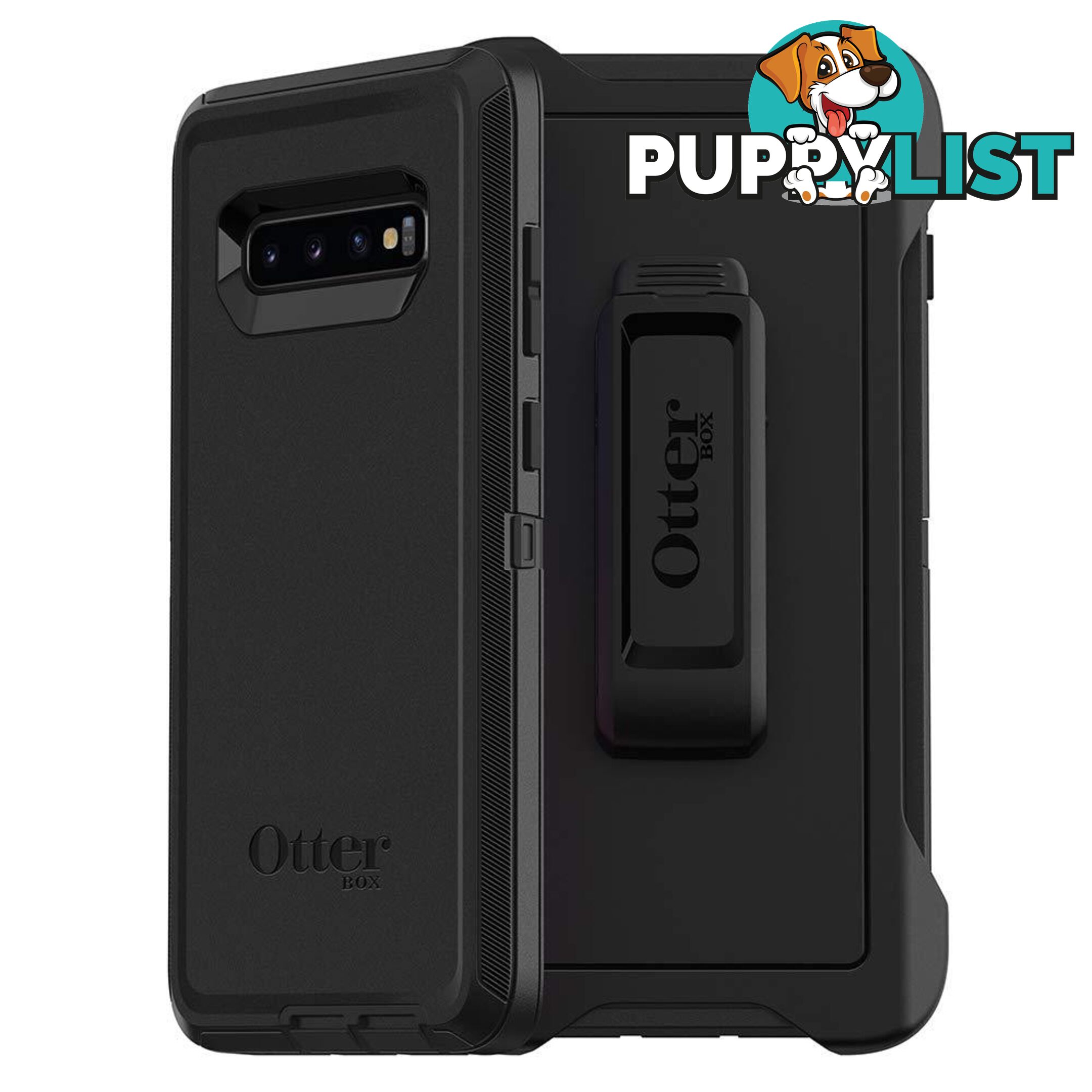 OtterBox Defender Case For Samsung Galaxy S10 - Otterbox - Black - 660543492146