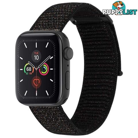 Case-Mate Nylon Watch Band For Apple Watch Series 1-5/38-40mm - Case-Mate - Nylon Black - 846127190442