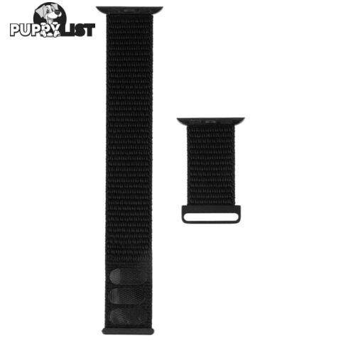 Case-Mate Nylon Watch Band For Apple Watch Series 1-5/38-40mm - Case-Mate - Nylon Black - 846127190442