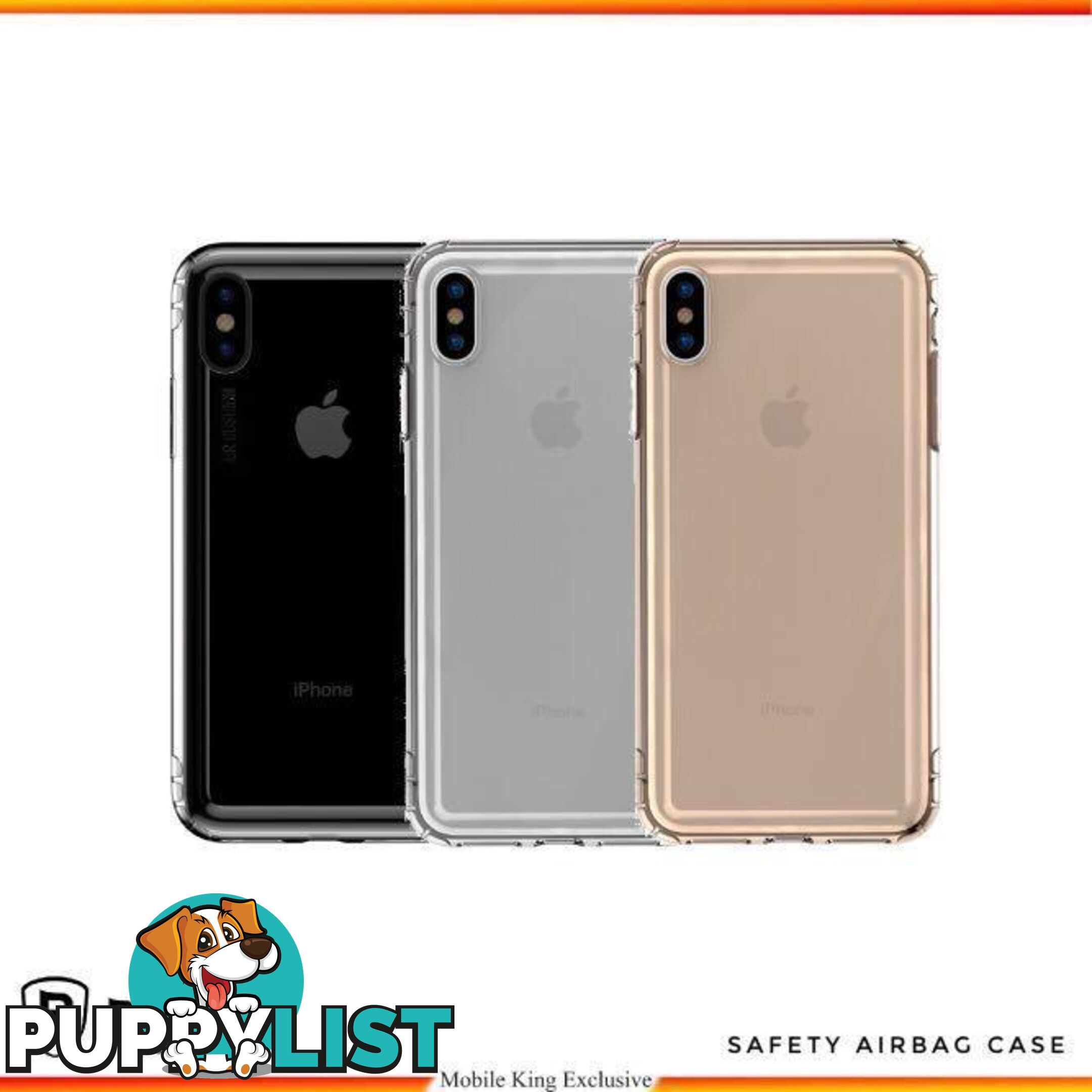 Baseus Safety Airbags Case For iPhone XR - Baseus - Clear