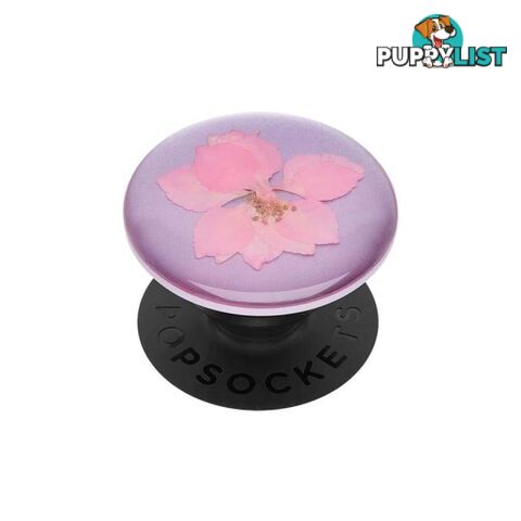 PopGrip Premium (Gen 2) Pressed Flower Delphinium Pink - PopSockets - 842978144887