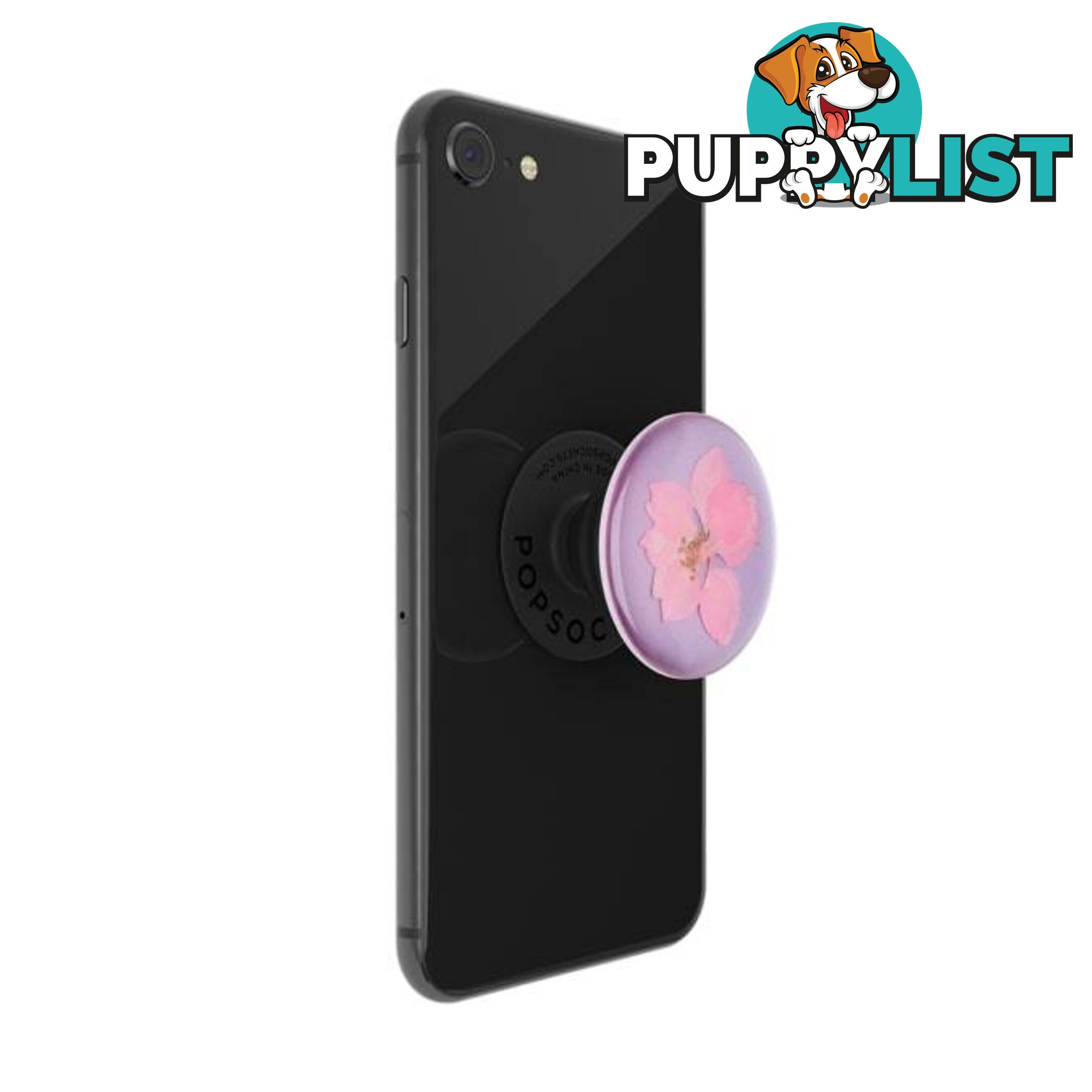 PopGrip Premium (Gen 2) Pressed Flower Delphinium Pink - PopSockets - 842978144887