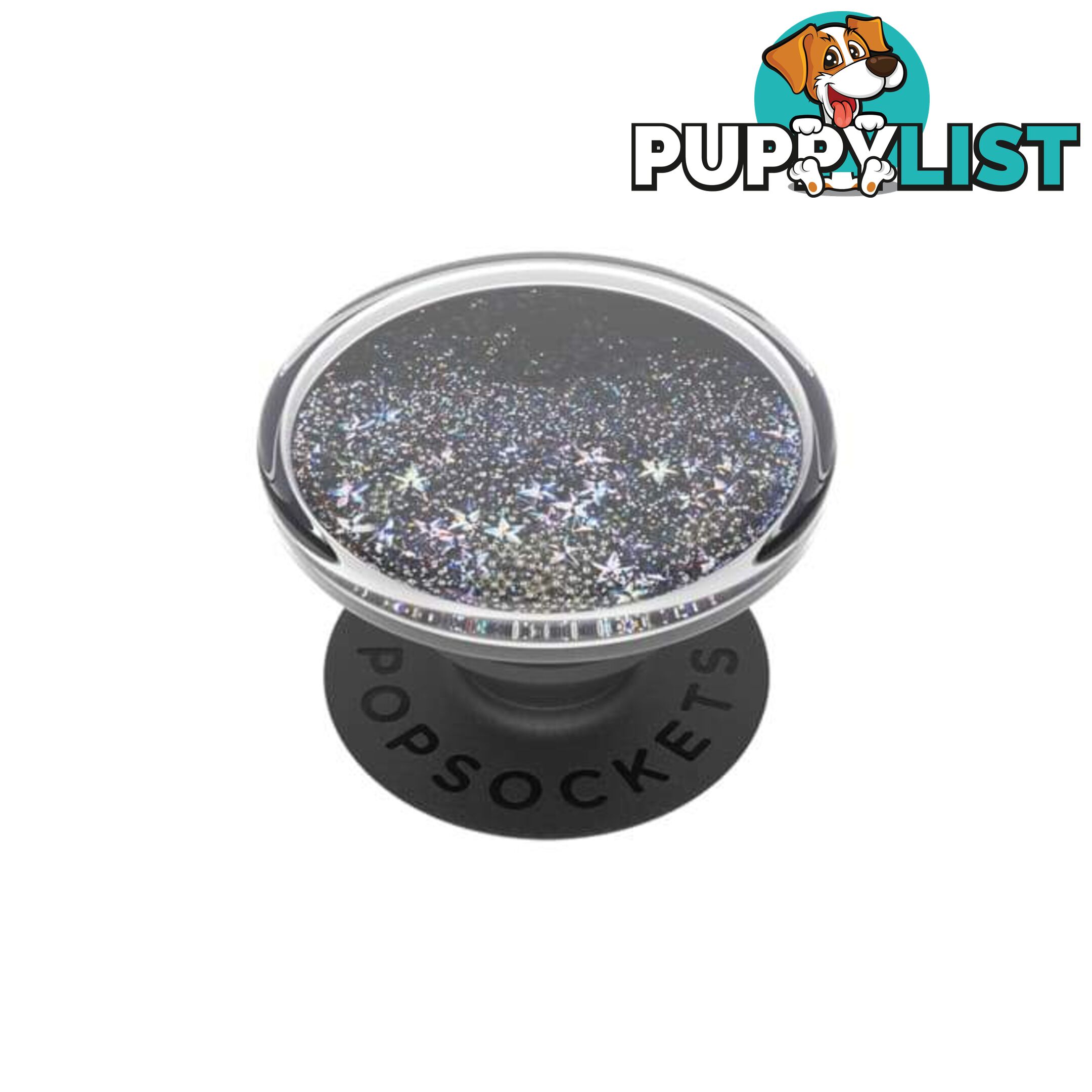 PopGrip Universal Grip (Gen2) Holder Luxe - Tidepool Starring Silver - PopSockets - Silver - 842978158501