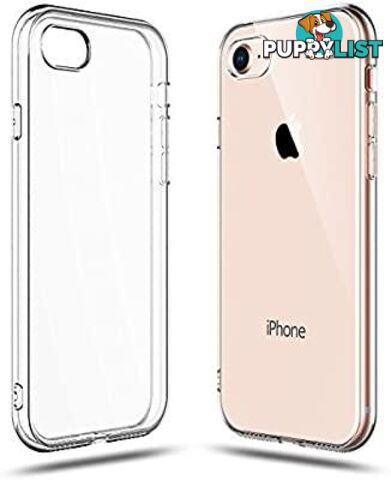 Soft Silicone Rubber Case - Clear for iPhone SE/7/8 - OZ