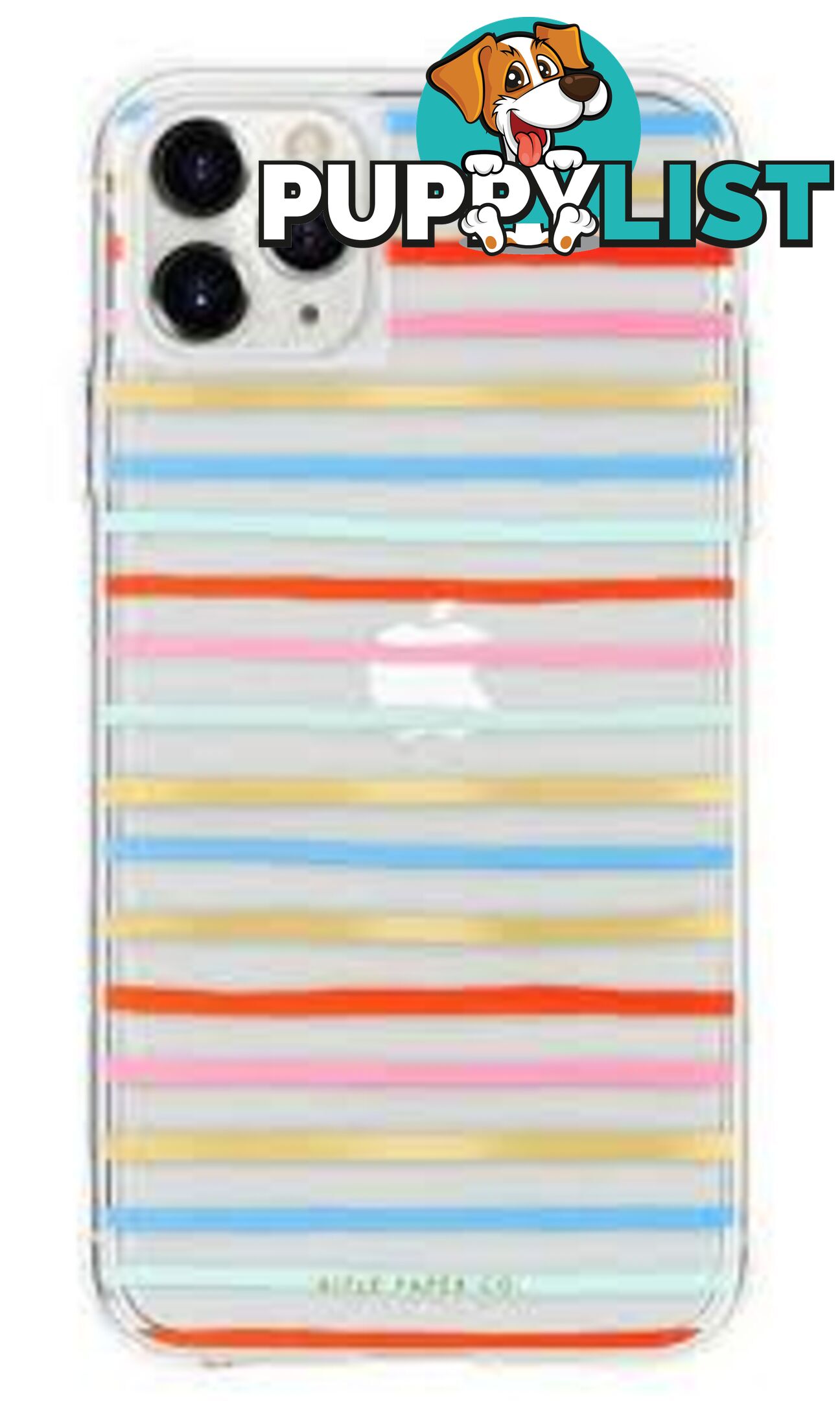 Case-Mate Rifle Paper Case For iPhone 11 Pro - Case-Mate - Happy Stripe - 846127185677