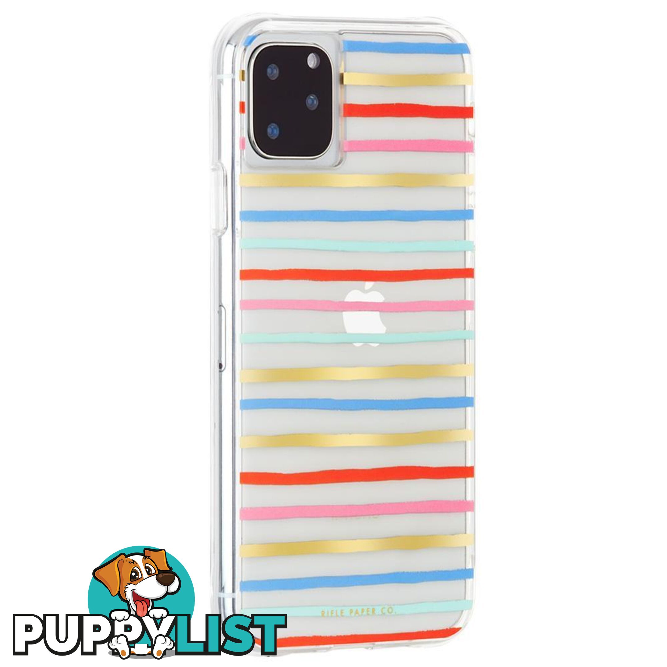 Case-Mate Rifle Paper Case For iPhone 11 Pro - Case-Mate - Happy Stripe - 846127185677