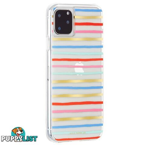 Case-Mate Rifle Paper Case For iPhone 11 Pro - Case-Mate - Happy Stripe - 846127185677