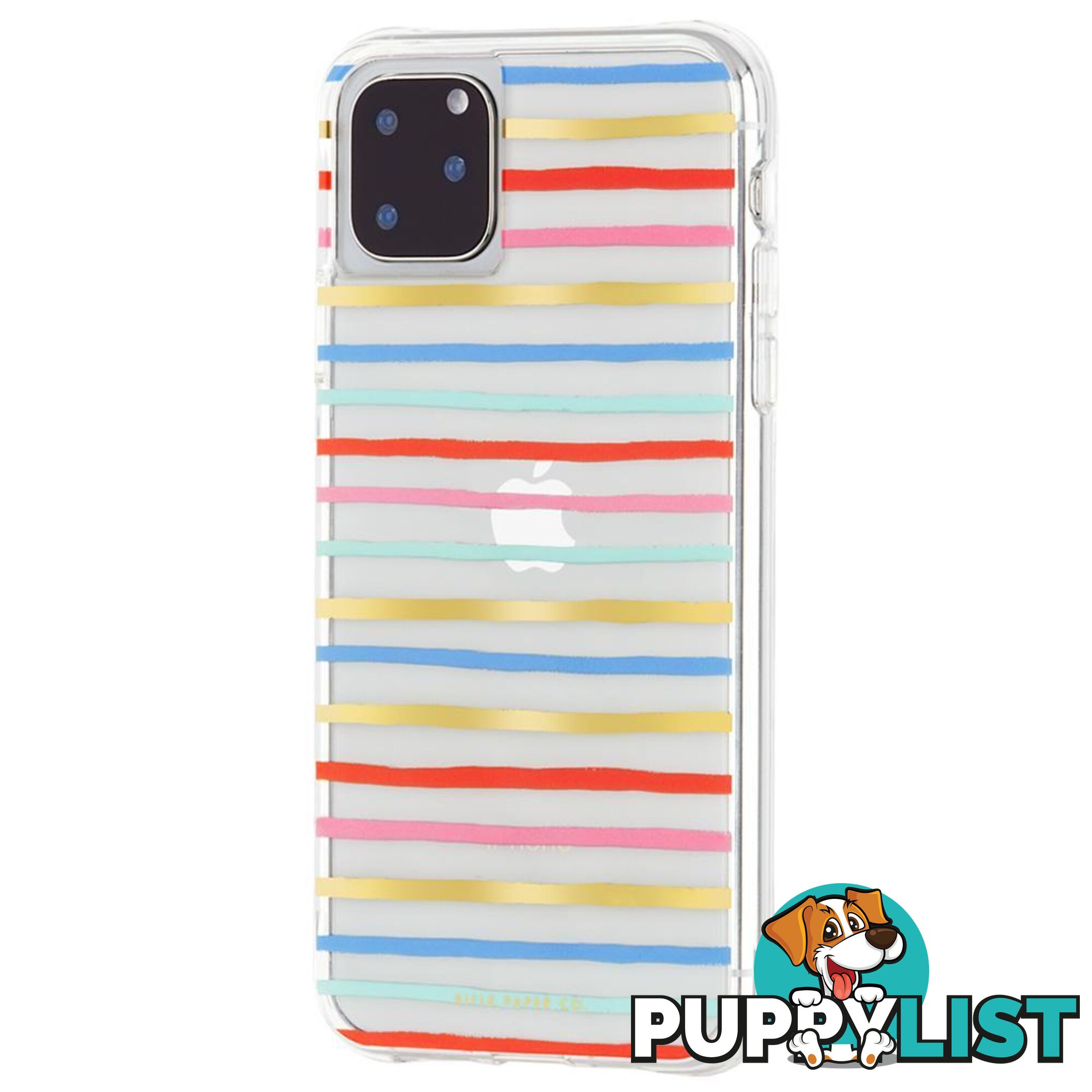 Case-Mate Rifle Paper Case For iPhone 11 Pro - Case-Mate - Happy Stripe - 846127185677