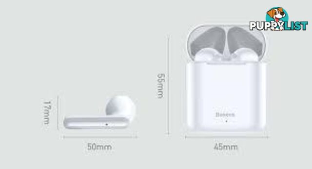 Baseus Encok W09 TWS Wireless Earbuds bluetooth 5.0 Earphone Touch Control Bass Stereo Hands Free Headphone - Baseus - 5712580031705