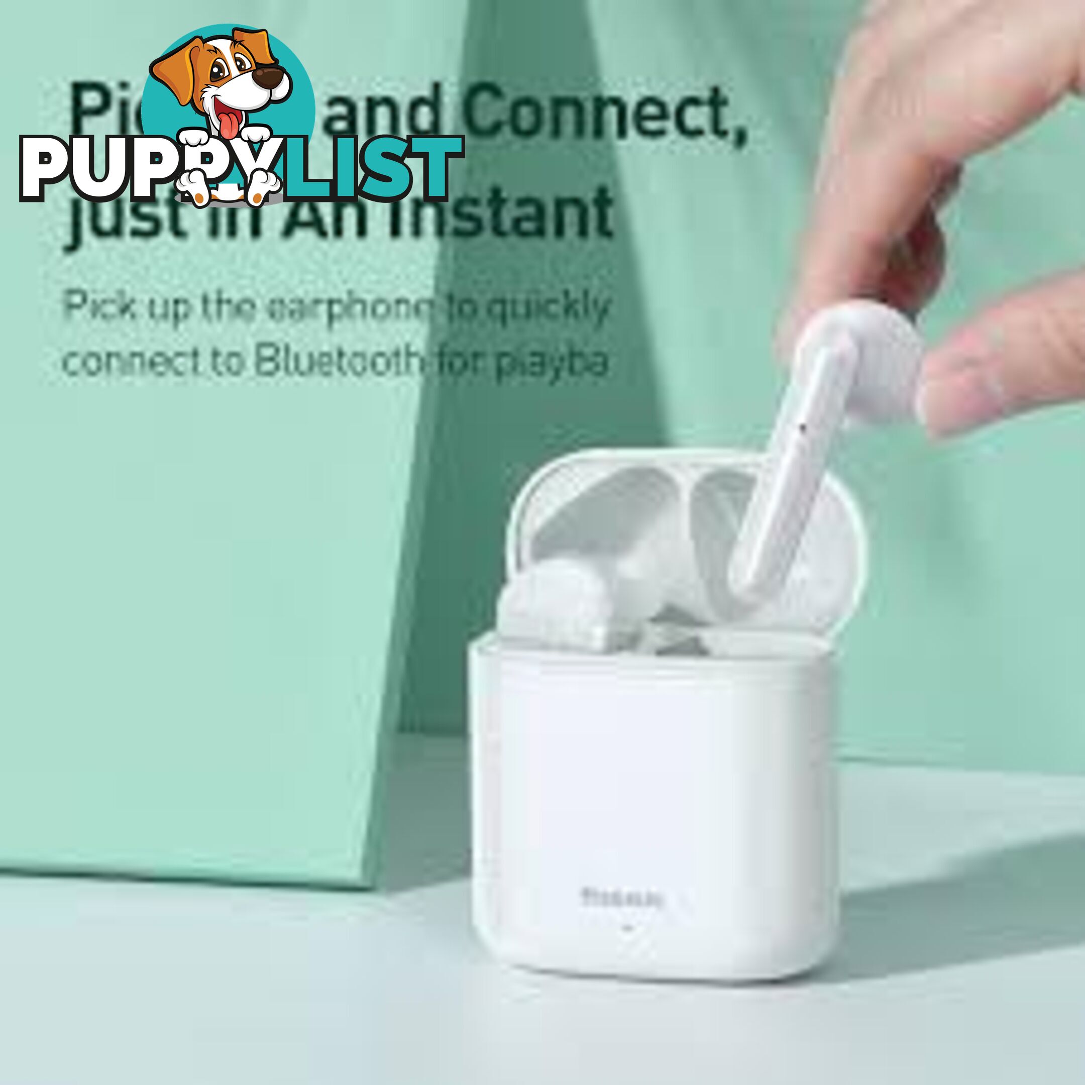 Baseus Encok W09 TWS Wireless Earbuds bluetooth 5.0 Earphone Touch Control Bass Stereo Hands Free Headphone - Baseus - 5712580031705