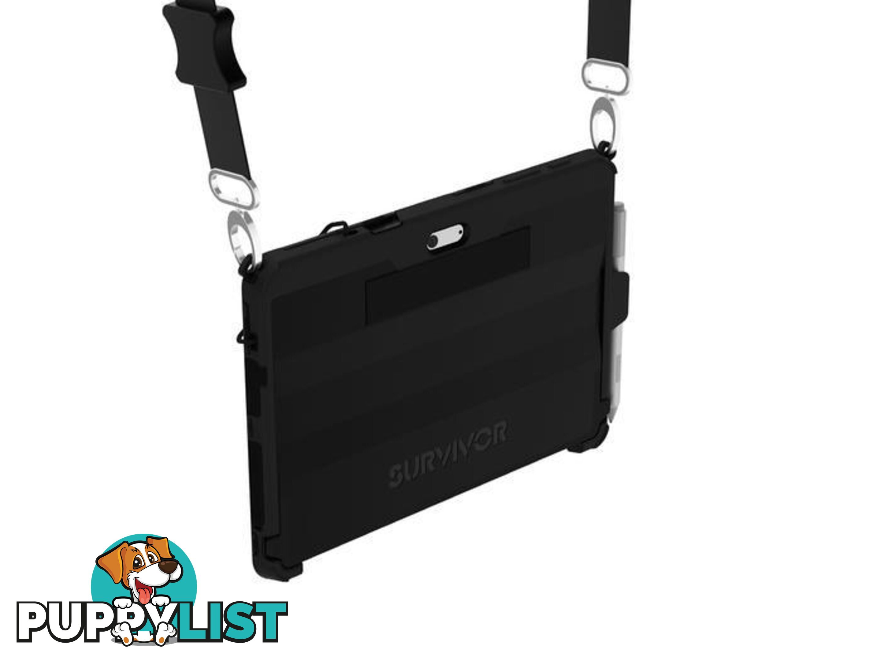 Griffin Survivor Slim for Surface Go w Shlder Strap - Black - Griffin - 191058077752