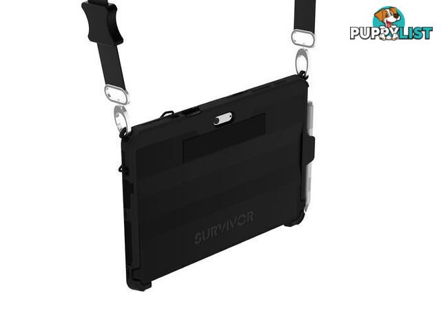 Griffin Survivor Slim for Surface Go w Shlder Strap - Black - Griffin - 191058077752