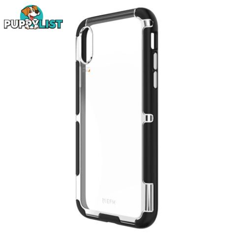 EFM Cayman D3O Case Armour For iPhone X/Xs - EFM - Silver Trim - 9319655065472