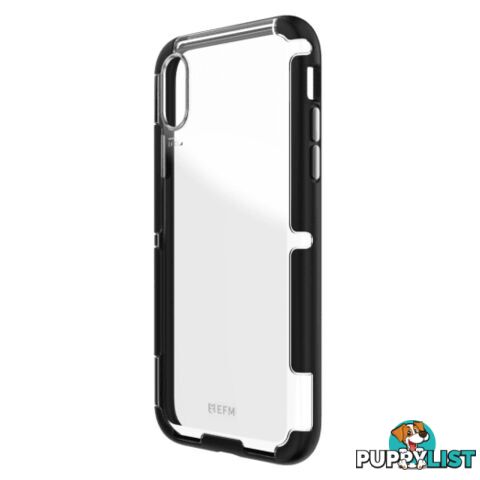 EFM Cayman D3O Case Armour For iPhone X/Xs - EFM - Silver Trim - 9319655065472