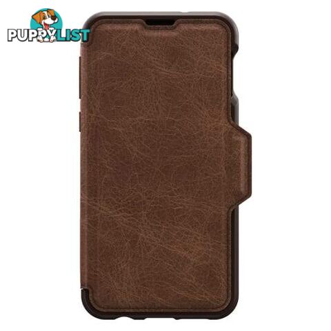 OtterBox Strada Folio Case For Samsung Galaxy S10e - OtterBox - Espresso - 660543494980