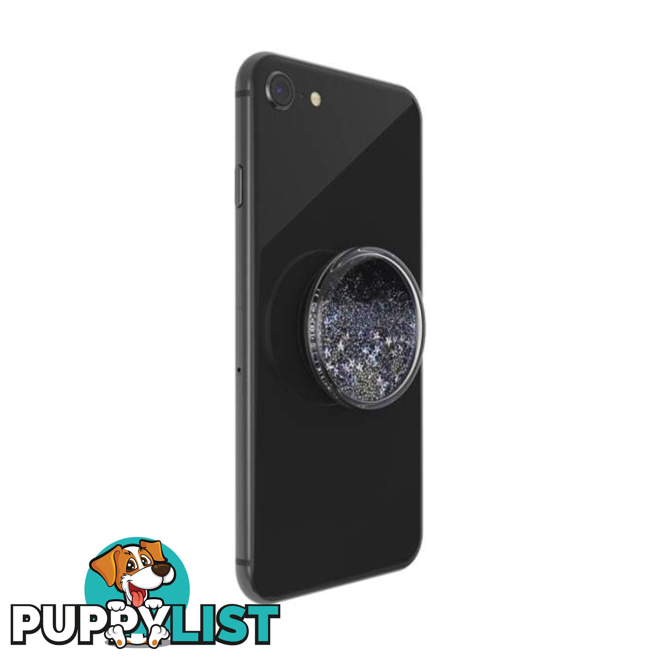 PopGrip Universal Grip (Gen2) Holder Luxe - Tidepool Starring Silver - PopSockets - Purple - 842978158525