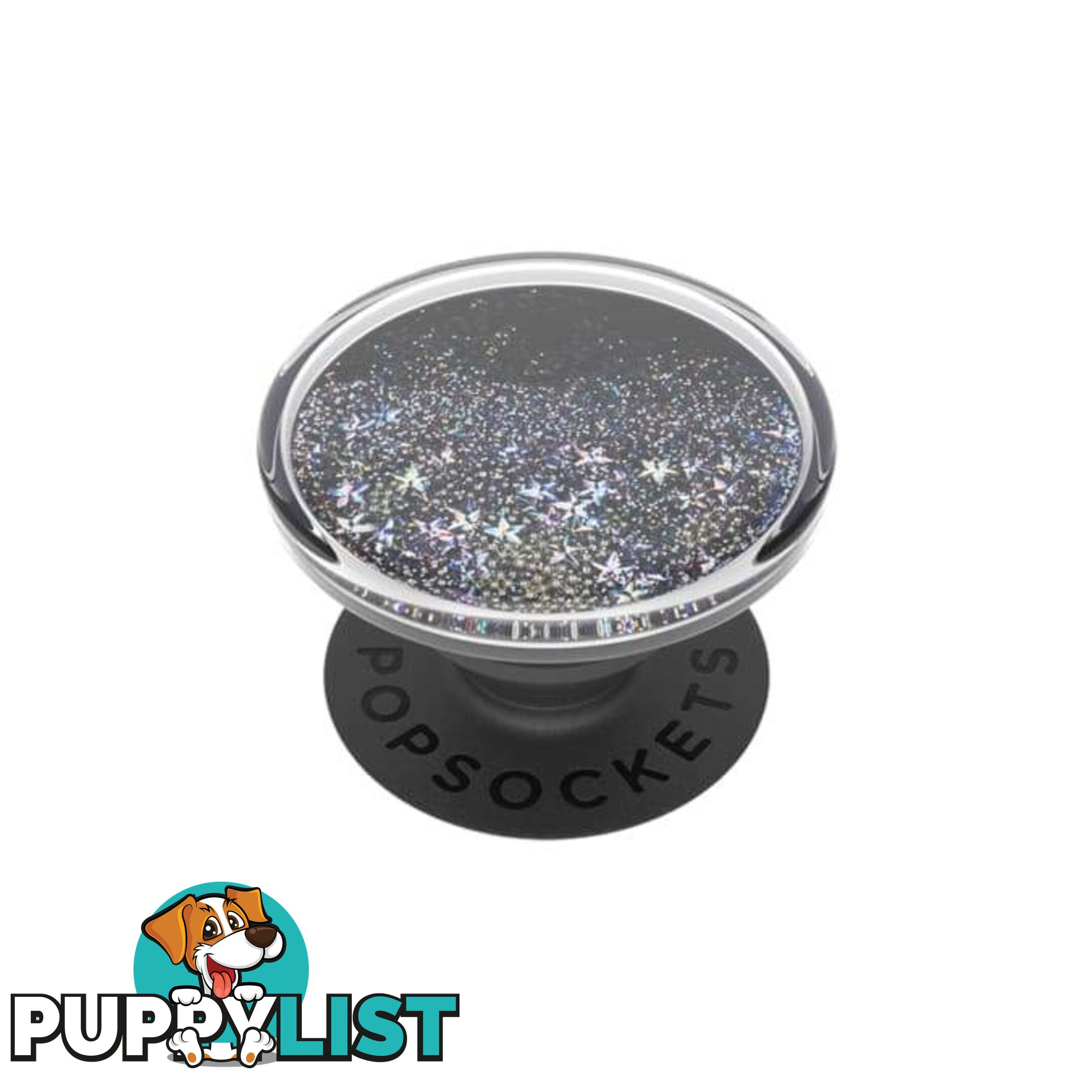 PopGrip Universal Grip (Gen2) Holder Luxe - Tidepool Starring Silver - PopSockets - Purple - 842978158525