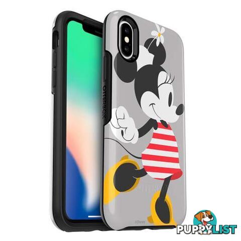 OtterBox Symmetry Disney Classic Case for iPhone X/Xs - Minnie Stripes - OtterBox - 660543450603