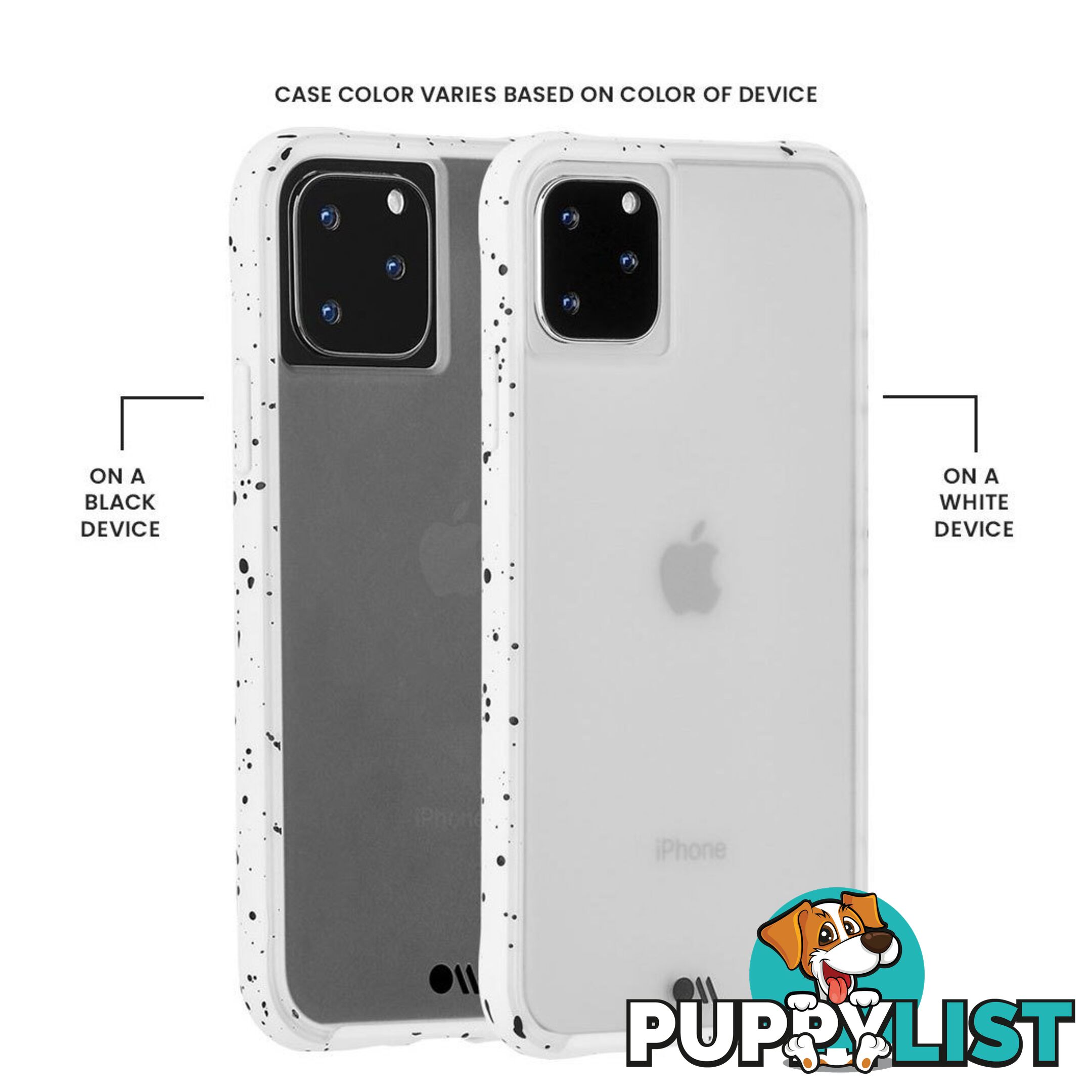 Case-Mate Tough Speckled Case For iPhone 11 Pro Max - Case-Mate - Acitive Black - 846127185974