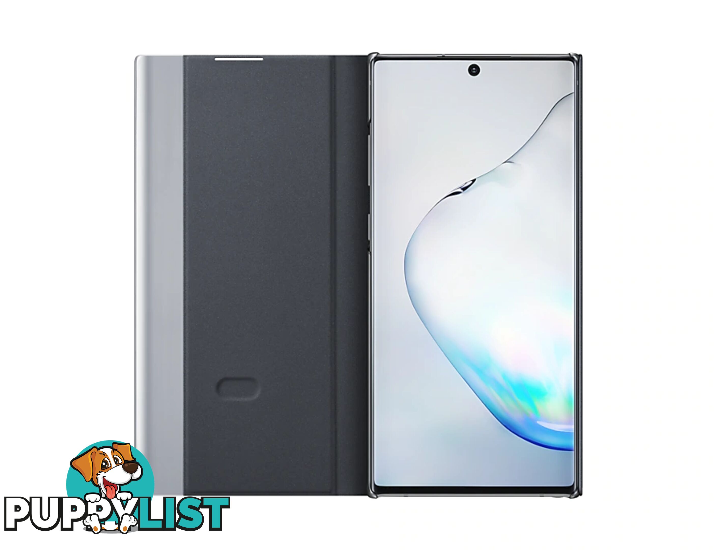 Samsung Clear View Cover For Samsung Galaxy Note 10+ - Samsung - Black - 8806090029523