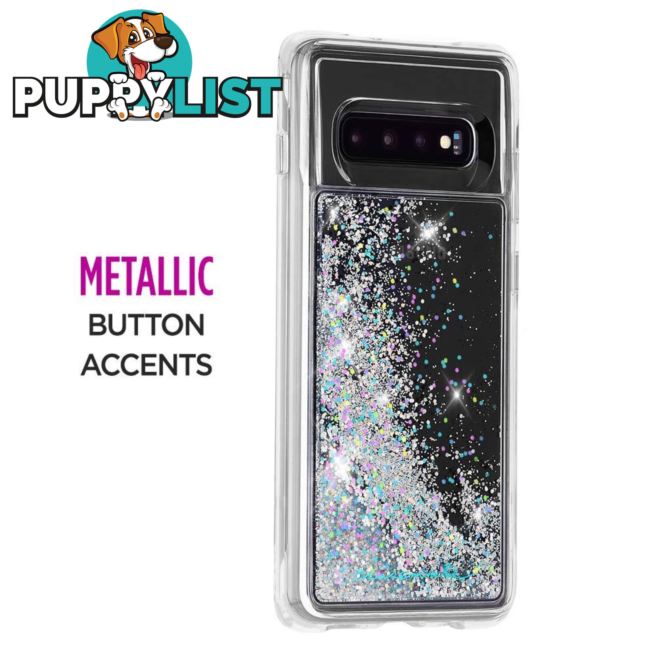 Case-Mate Waterfall Case For Samsung Galaxy S10 - Case-Mate - Iridescent Diamond - 846127183307