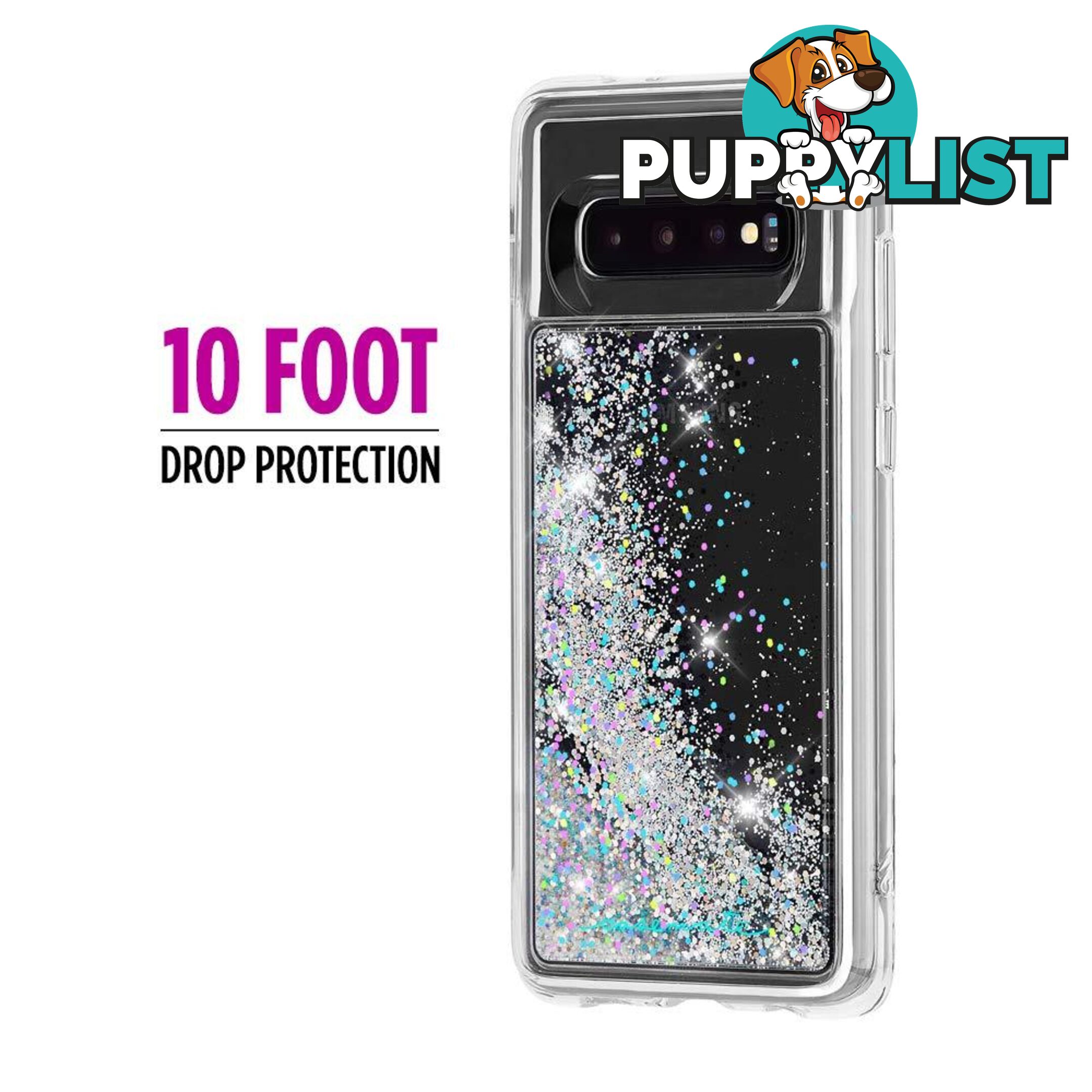 Case-Mate Waterfall Case For Samsung Galaxy S10 - Case-Mate - Iridescent Diamond - 846127183307