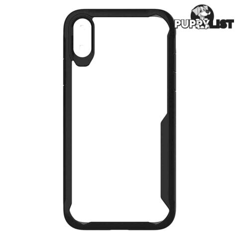 Cleanskin ProTech PC/TPU Case For iPhone Xs Max - Cleanskin - Clear Black - 9319655065199