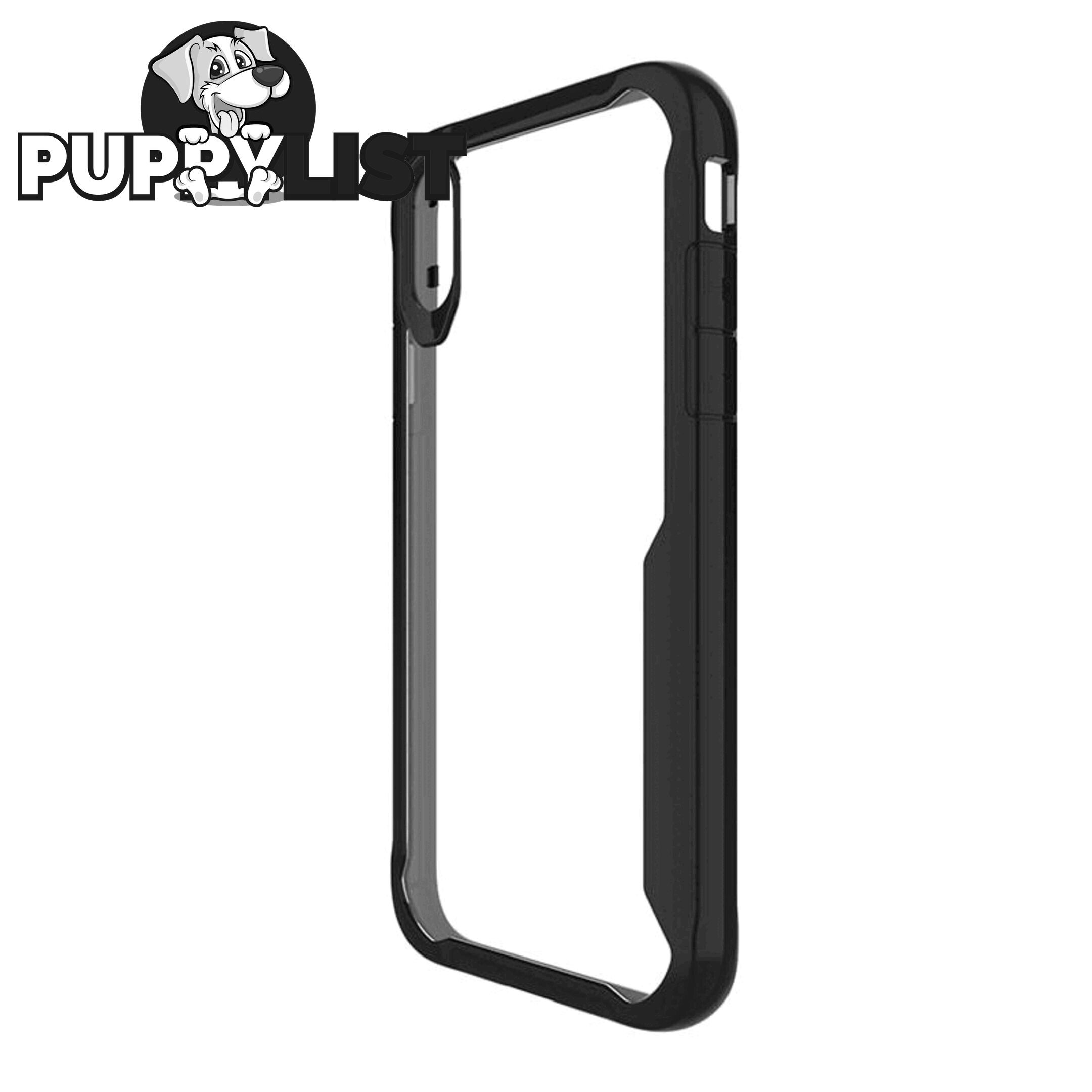 Cleanskin ProTech PC/TPU Case For iPhone Xs Max - Cleanskin - Clear Black - 9319655065199