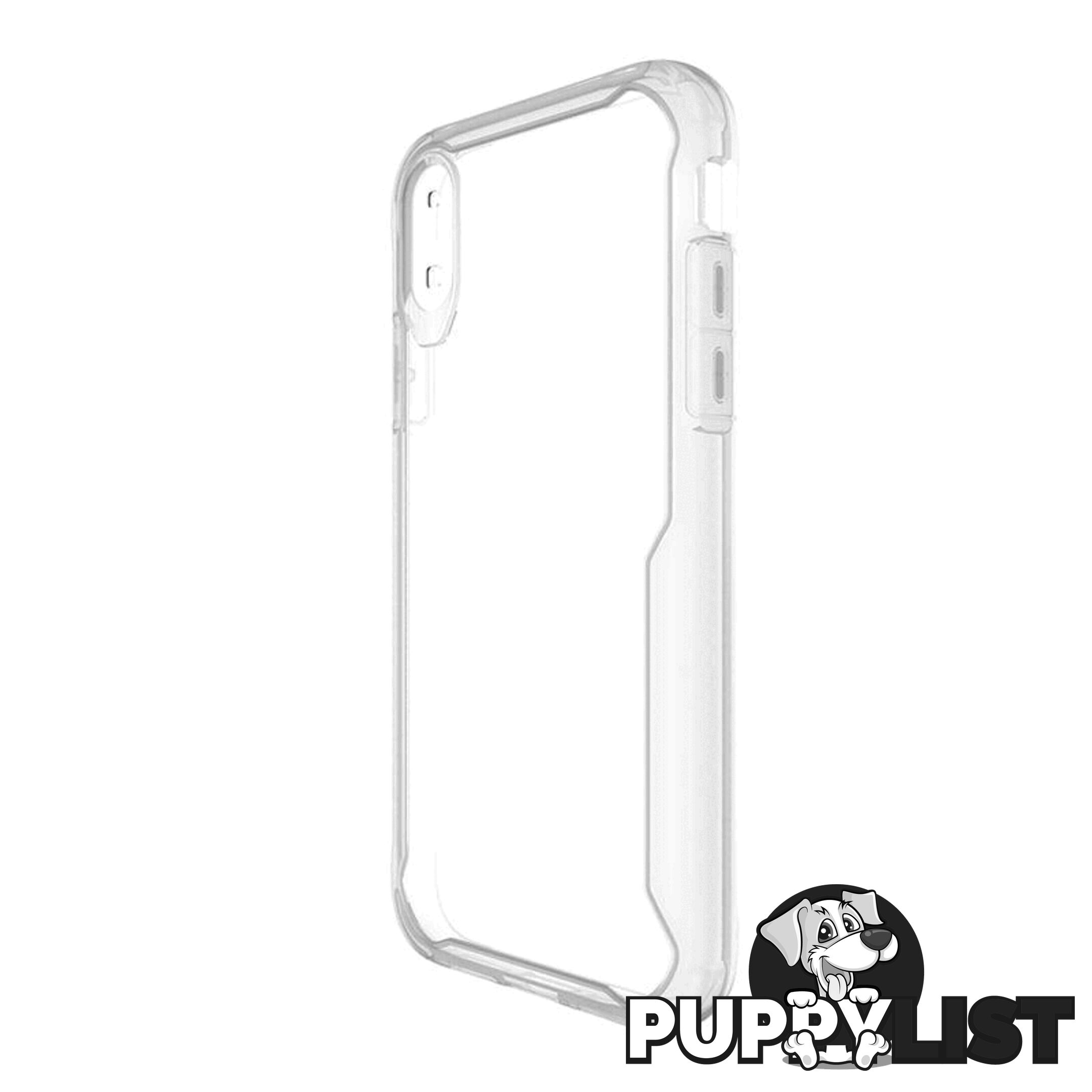 Cleanskin ProTech PC/TPU Case For iPhone Xs Max - Cleanskin - Clear Black - 9319655065199