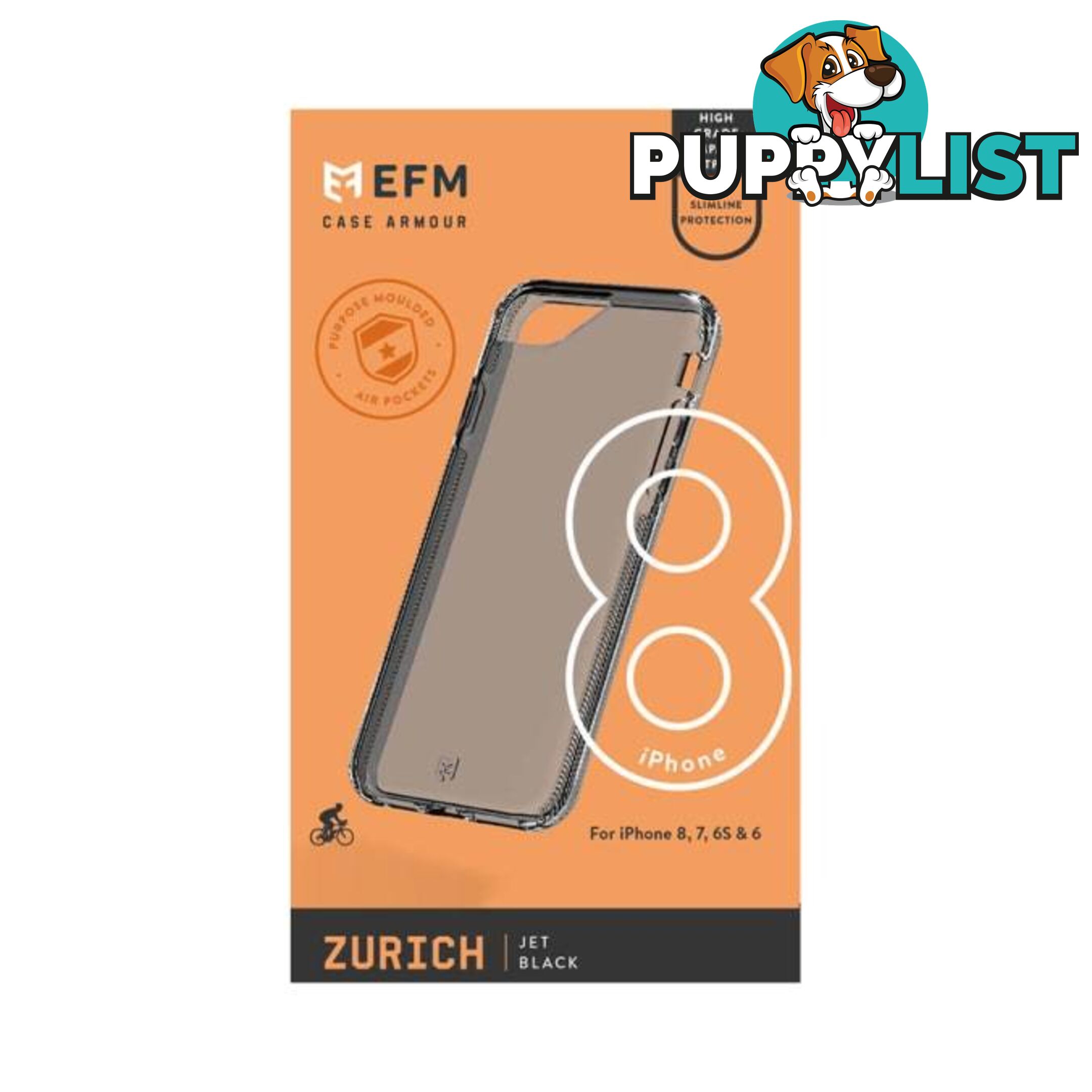 EFM Zurich Case Armour For iPhone 6/6s/7/8/SE - EFM - Crystal - 9319655060095