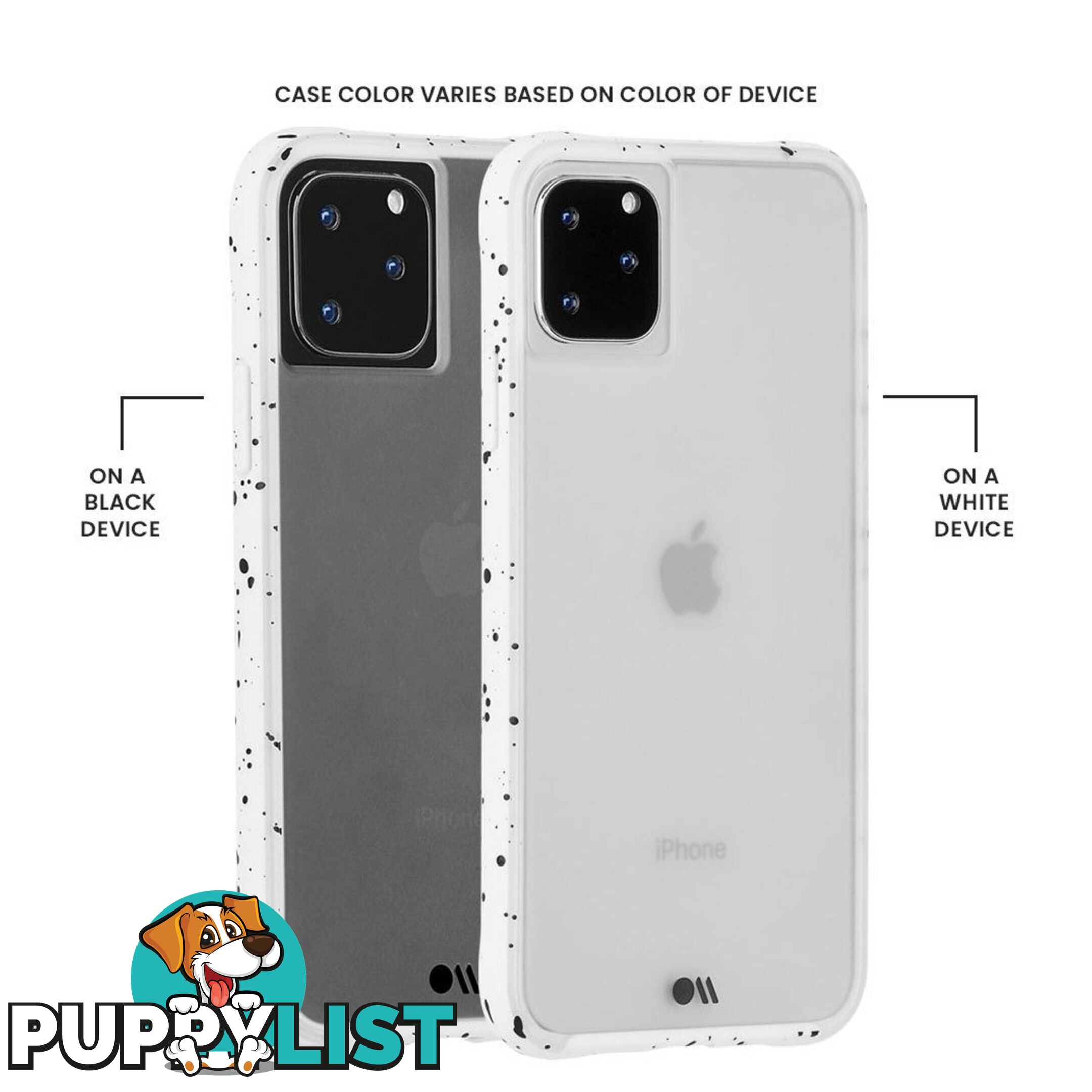 Case-Mate Tough Speckled Case For iPhone 11 Pro Max - Case-Mate - Athletic White - 846127185967