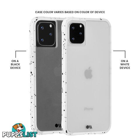 Case-Mate Tough Speckled Case For iPhone 11 Pro Max - Case-Mate - Athletic White - 846127185967