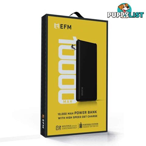 EFM 10000mAh Power Bank With Micro-USB Cable - EFM - 9319655056449